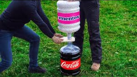 Coca Cola VS Mentos