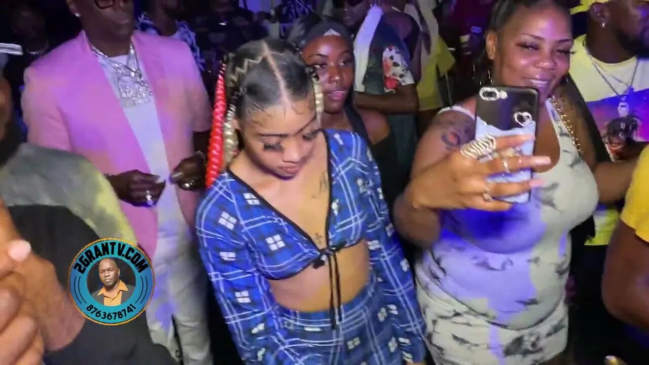 Ruxie Birthday Reation, Popular Dancehall video