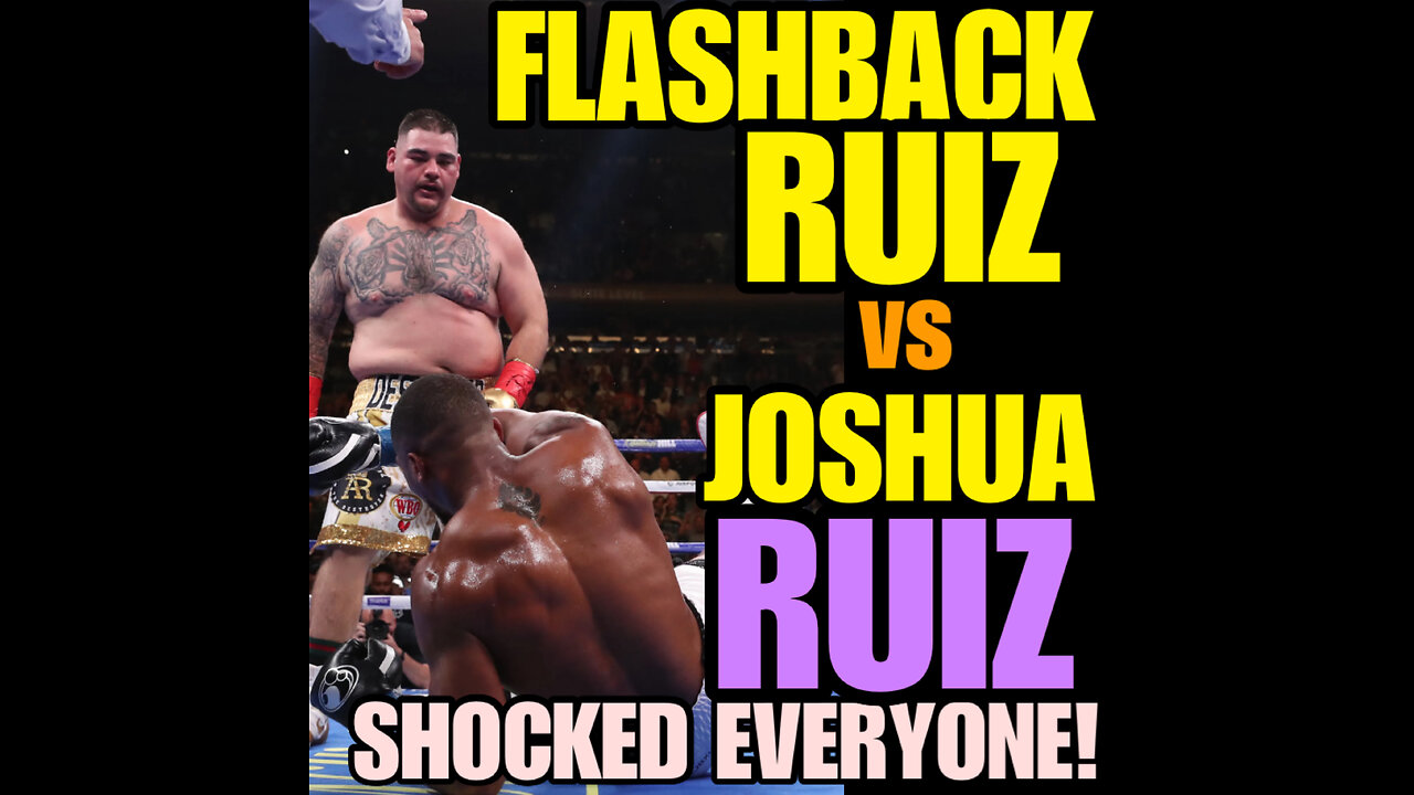 Andy Ruiz Jr shocks world with knockout of Anthony Joshua