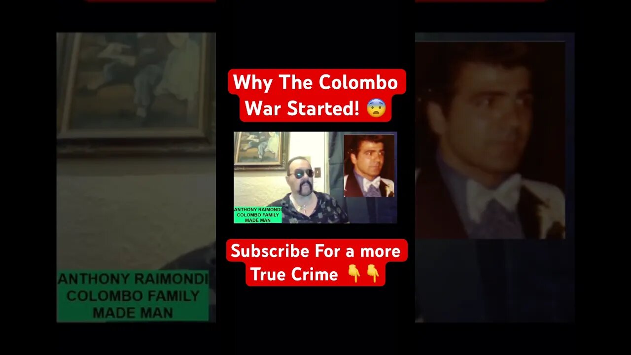 Anthony Raimondi On Why The Colombo War Started! 😨 #mafia #mafiawar #johngotti #hitman