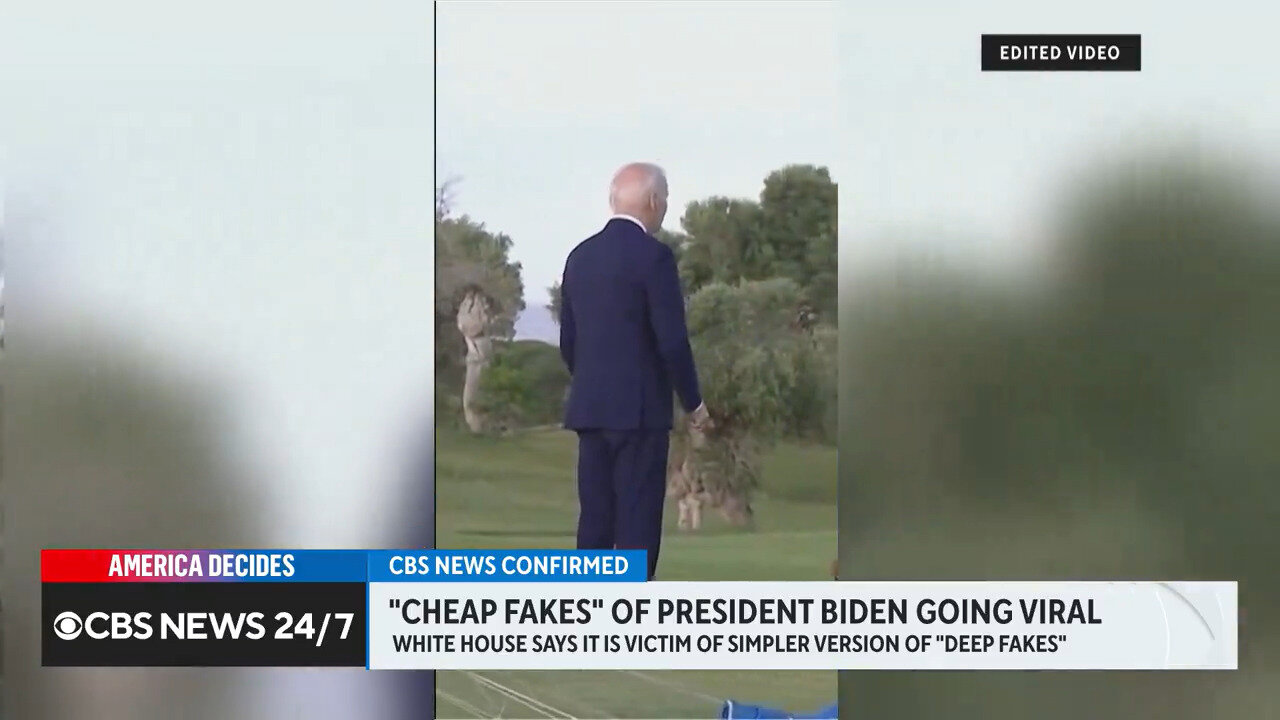 CBS News Explains Why 'Wrong Version Of A Video' Was Removed From Biden 'Cheap Fake' Hackery