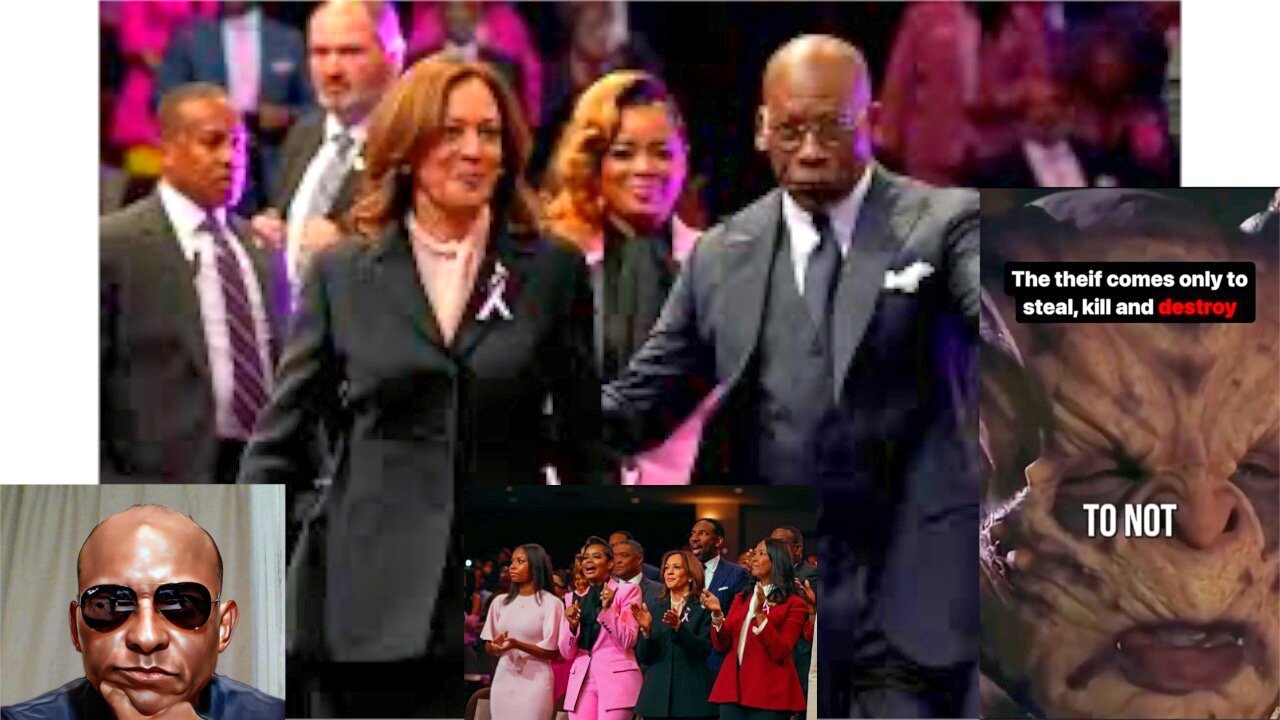 Kamala Goes To Fake Church After Being Offended With Jesus Is Lord: The Devil Speaks