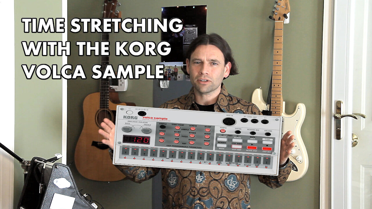 Volca Sample Time Stretching Tutorial