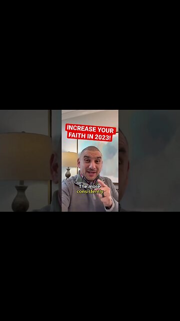 The FASTEST way to INCREASE your FAITH! #christianmotivation #shorts #faith