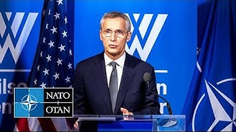 Evil Lies Made by NATO Secretary General at the Wilson Center Auditorium, 17 June 2024