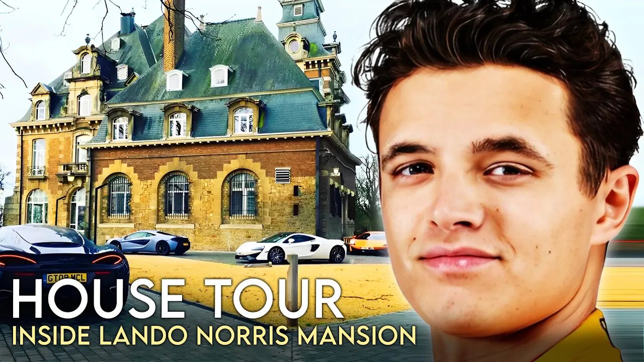 Lando Norris | House Tour | $20 Million Surrey Mansion & More