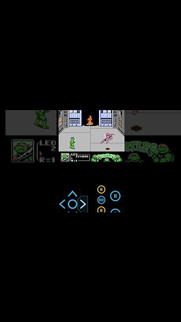 Nostalgic TMNT Manhattan Project Game 1991 Leonardo vs Shredder