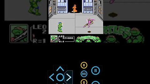 Nostalgic TMNT Manhattan Project Game 1991 Leonardo vs Shredder