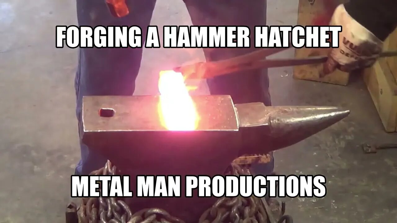 Forging a hammer hatchet