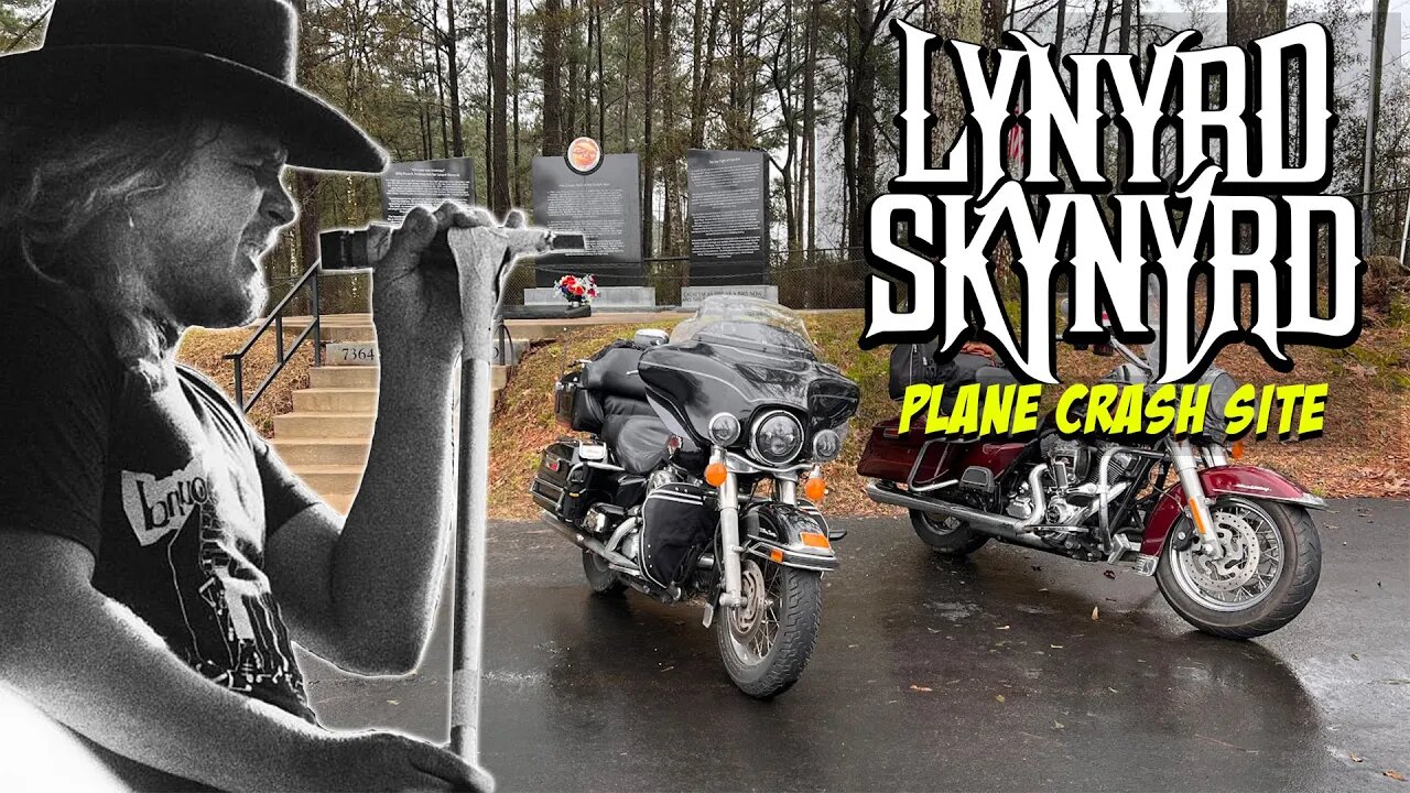 Visiting the Lynyrd Skynyrd Plane Crash Site on my Harley Davidson