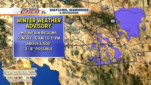 FORECAST: Valley rain & mountain snow