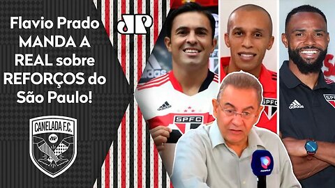 "SÓ VELHOS? O que o São Paulo QUER com esses REFORÇOS é..." Flavio MANDA A REAL!