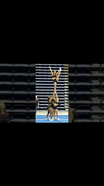 Switch Up Heel Stretch Full Down - Coach Audra Scofield #shorts #cheerleading