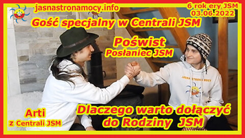 Gość specjalny w Centrali JSM Poświst Posłaniec JSM Dlaczego warto dołączyć do Rodziny JSM