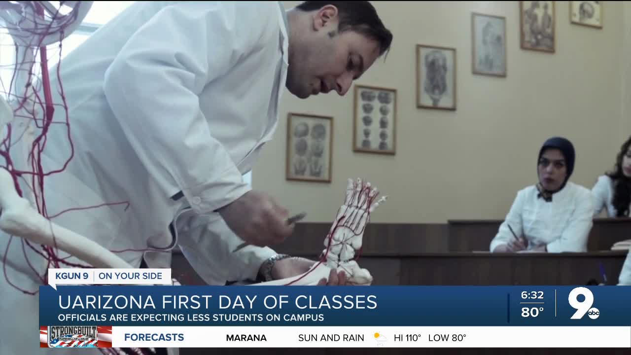 UArizona officials put in place four class formats for fall semester