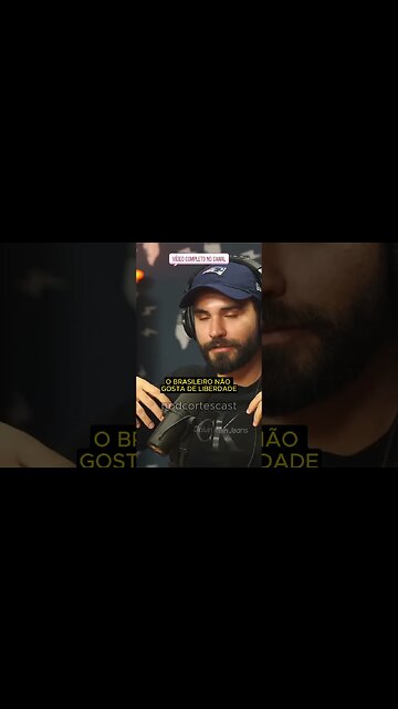 O BRASILEIRO NÃO GOSTA DE LIBERDADE #shorts #arthurpetry #igor3k #liberdade #liberdadedeexpressao