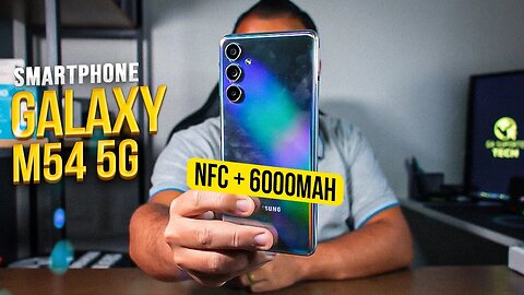 GALAXY M54 5G, com CÂMERA DE 108MP e BATERIA DE 6000mAh - Unboxing e Impressões