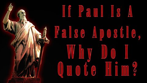 Copy of False Apostle Paul dont by someone with bad soil