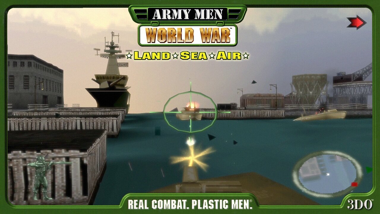 Army Men: World War: Land Sea Air - 14 - Out to Sea. Operation: Seawolf.