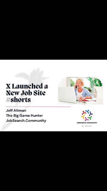 X Launched a New Job Site #shorts