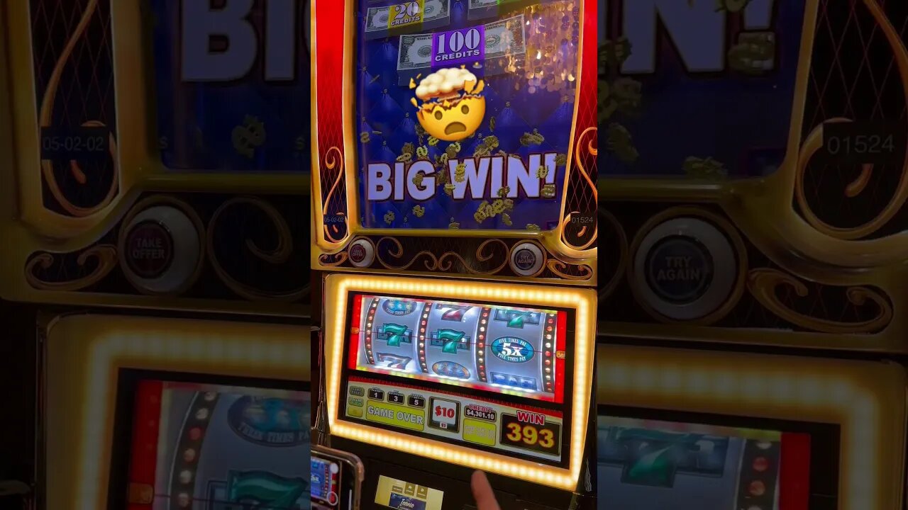 how crazy is this win on top dollar!