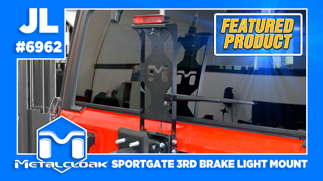 Introducing the JL SportGate Stock 3rd Brake Light Mount