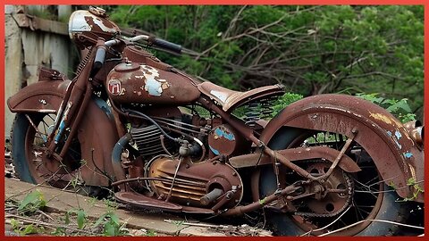 Man Restores 40-Years-Old Classic Motorcycle Back to New | Start to Finish