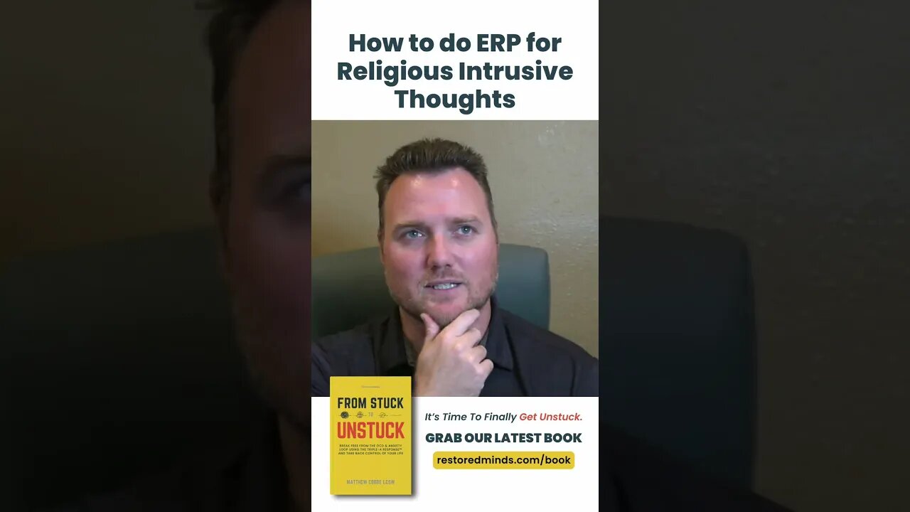 How to do ERP for Religious Intrusive Thoughts #shorts