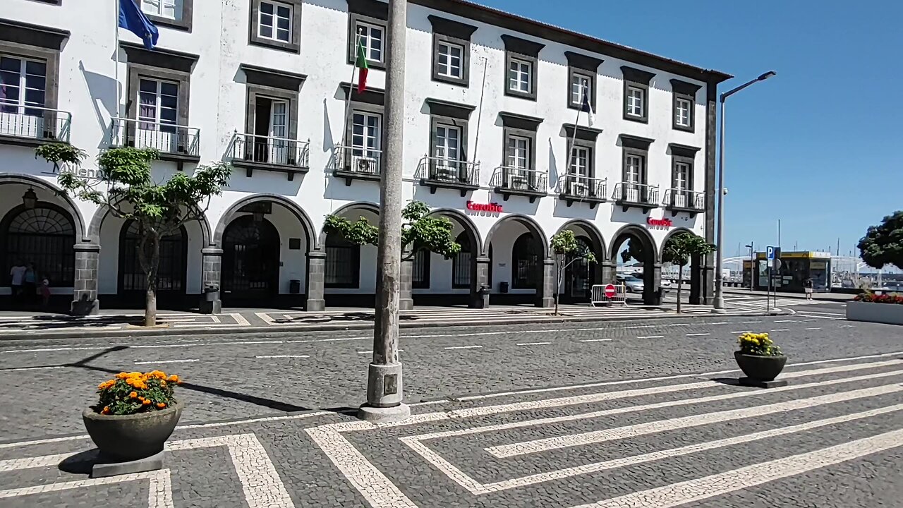 LIVE: Ponta Delgada Sao Miguel Island, Azores Portugal #IRL