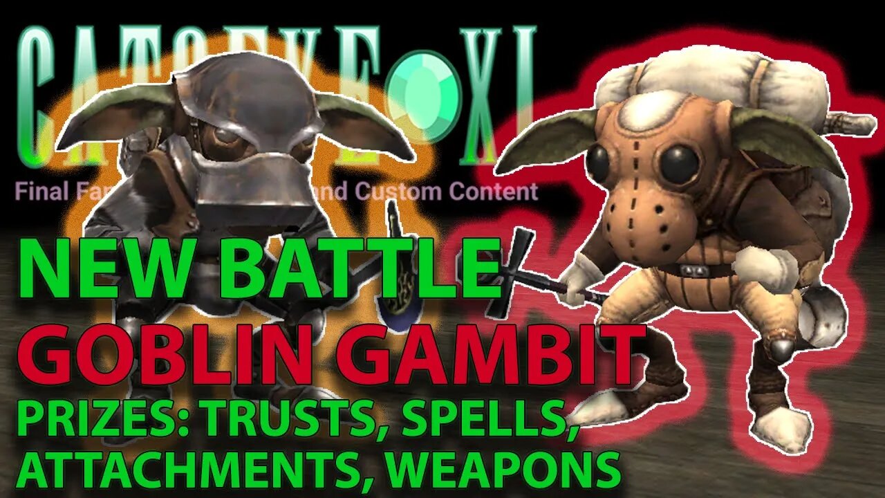 The Goblin Gambit! - New Battle Custom Battle Content - Cat's Eye Private Server - Crystal Warrior