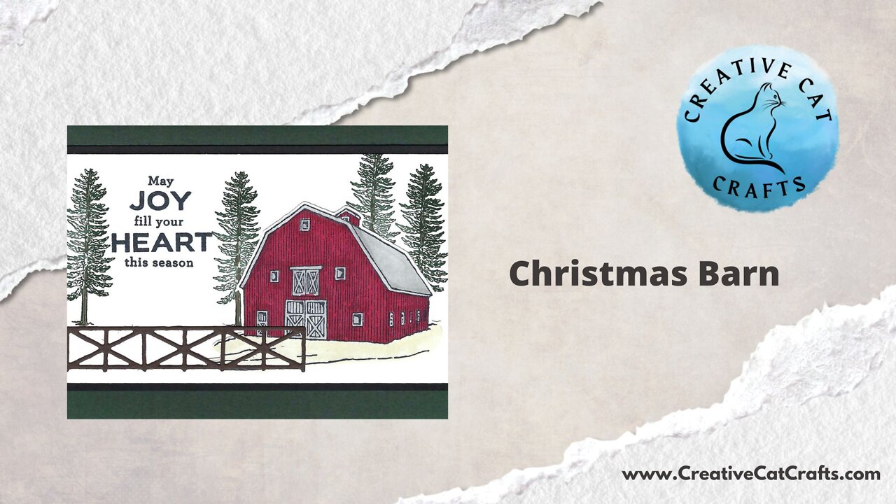 Christmas Barn - Christmas in August