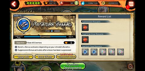 Naruto x Boruto Ninja voltage Bosse 13 Suppresion Mission