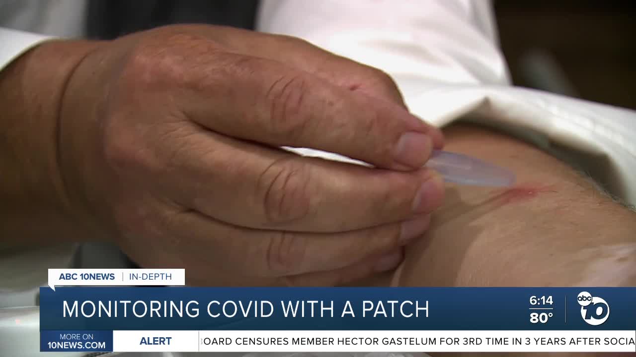 San Diego company hopes to monitor COVID with a patch