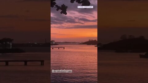 Bom dia! Amanhecer em Vitória ES
