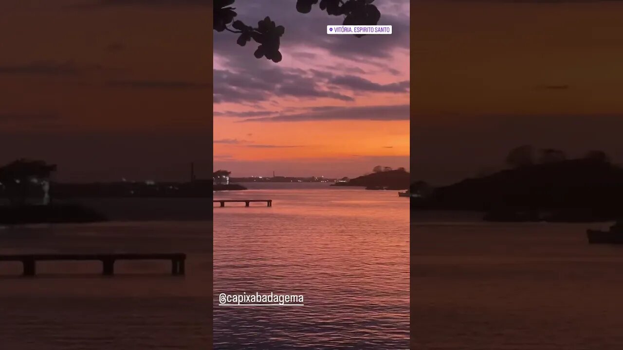 Bom dia! Amanhecer em Vitória ES