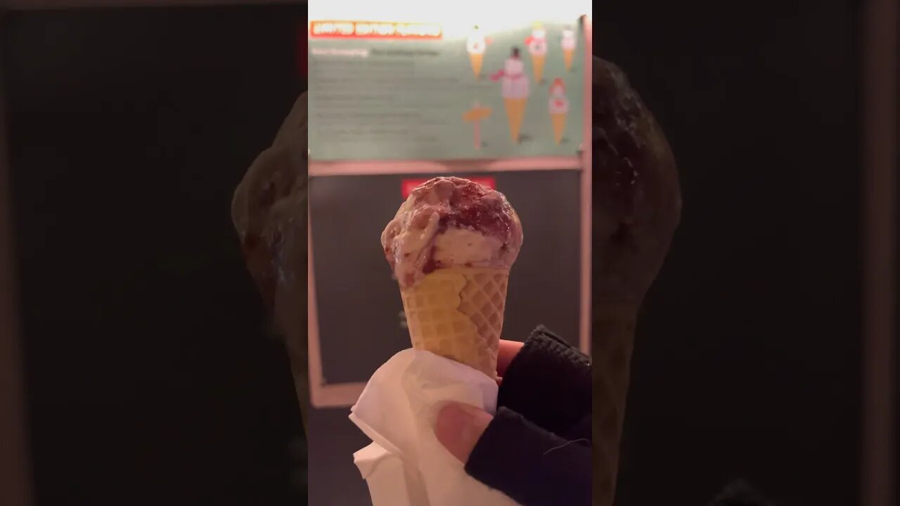 Disney Springs evening snacks 🧁 🍦#disneyworld #disneysprings #shorts