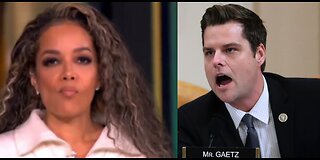 Sonny Hostin Of The View Made An Oopsie & Gives Legal Note Stating That Matt Gaetz Did Nothing Wrong