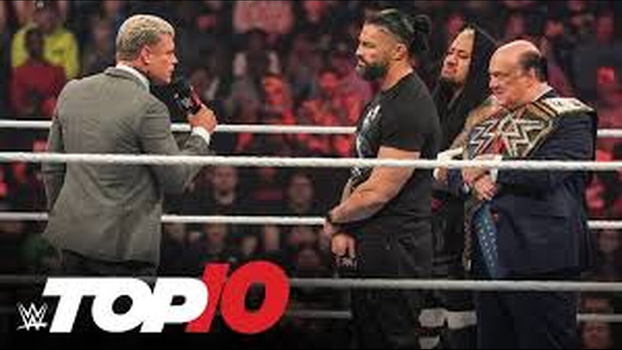 THE COLDEST MOMENTS OF WWE | TOP 10 |