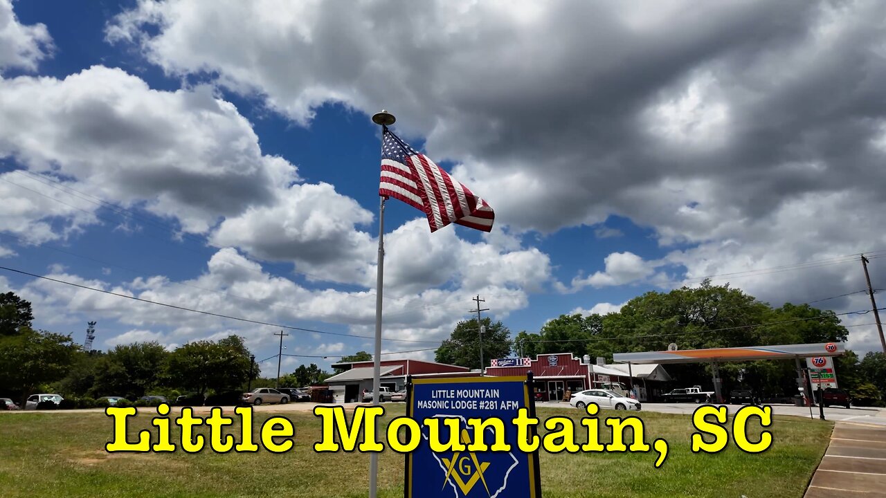 I'm visiting every town in SC - Little Mountain, South Carolina