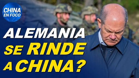 Canciller alemán hace la visita más controvertida de Alemania a China. Y China cierra un acuerdo