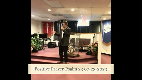 Positive Prayer-Psalm 23