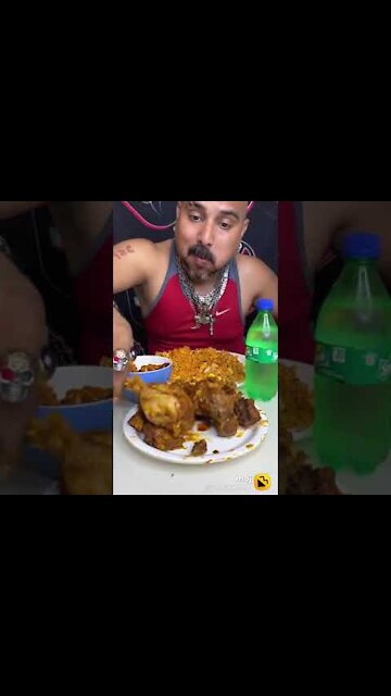 Chicken Triple Rice 😍😋 Chicken Leg Piece #Shorts