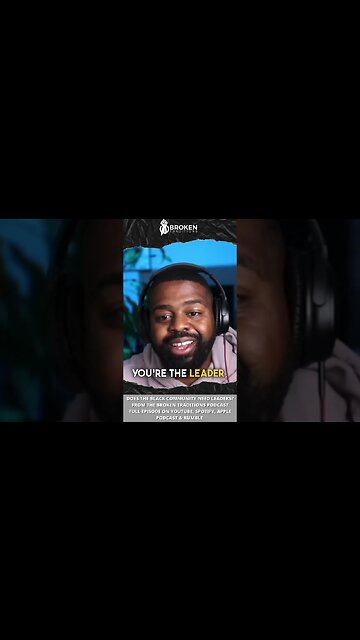DOES THE BLACK COMMUNITY NEED LEADERS ? #ytshorts #podcast #black