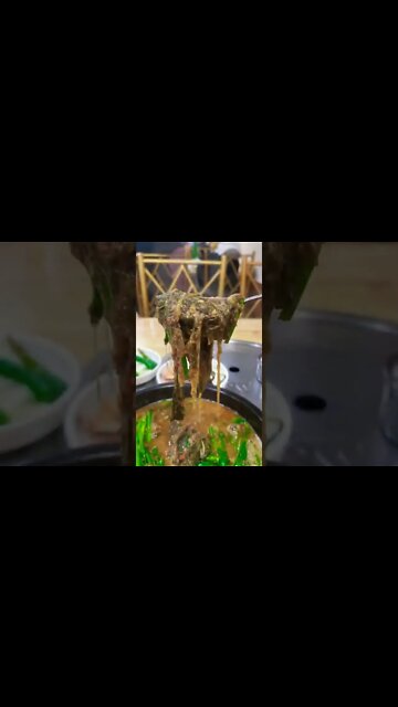 #shorts #food #Korean Boiled mud fish soup Korean restaurant