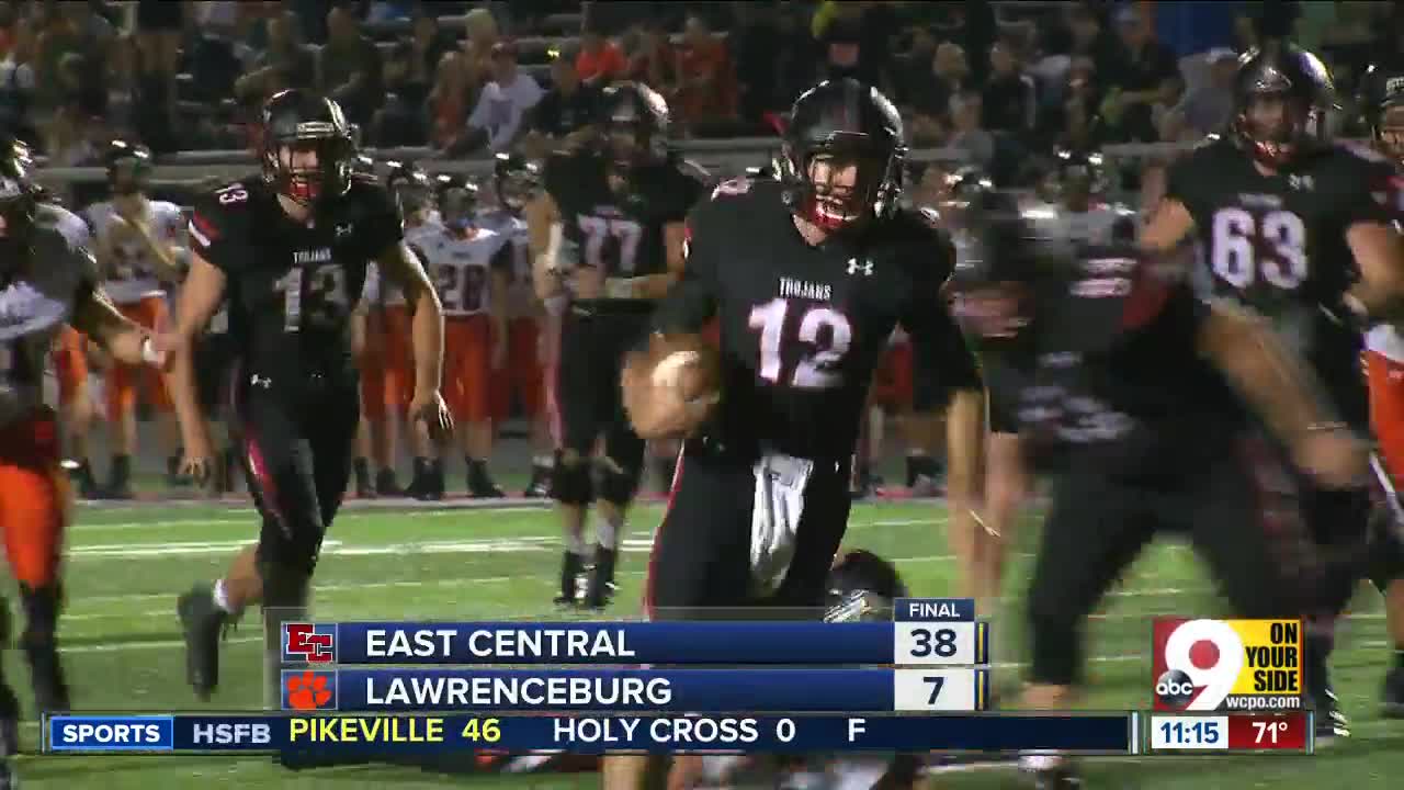 East Central 38, Lawrenceburg 7