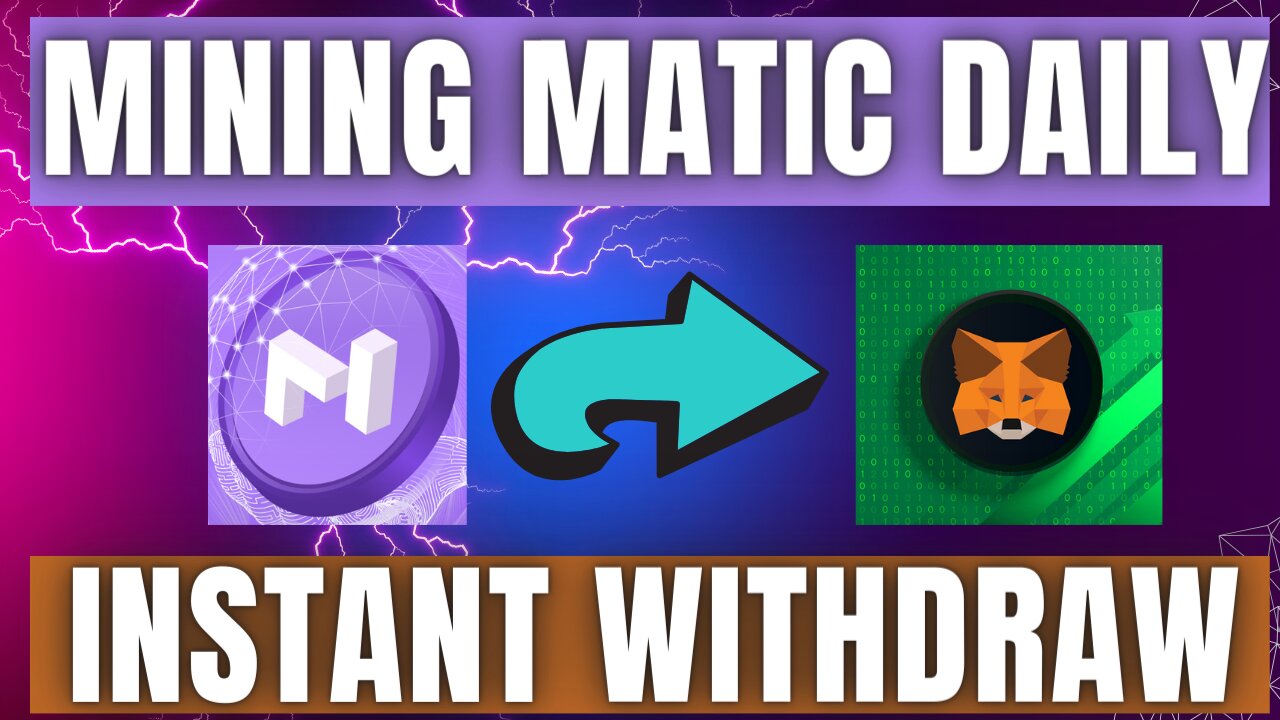 Matic new mining project.Earn matic daily.Withdraw instant.polygon mining.