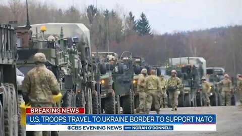 U.S TROOPS TRAVEL TO UKRAINE BORDERS TO SUPPORT NATO