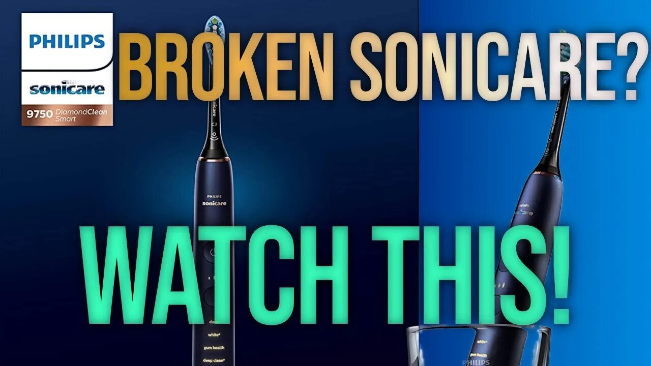 Sonicare Not Working Properly? Follow Along and Fix it!