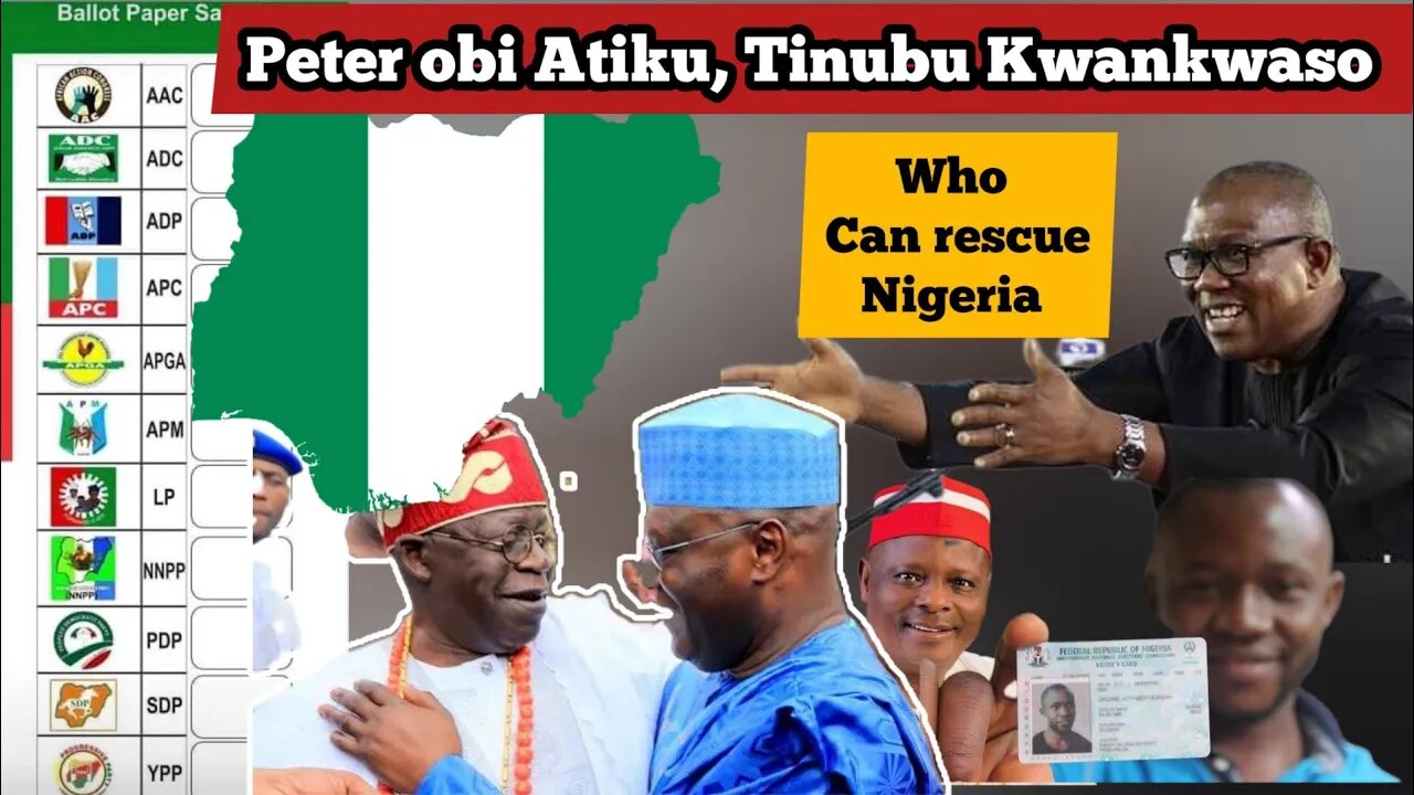 Peter Obi, Atiku, Tinubu And Kwankwaso On A Rescue Mission. Who Actually Deserves Your Vote?