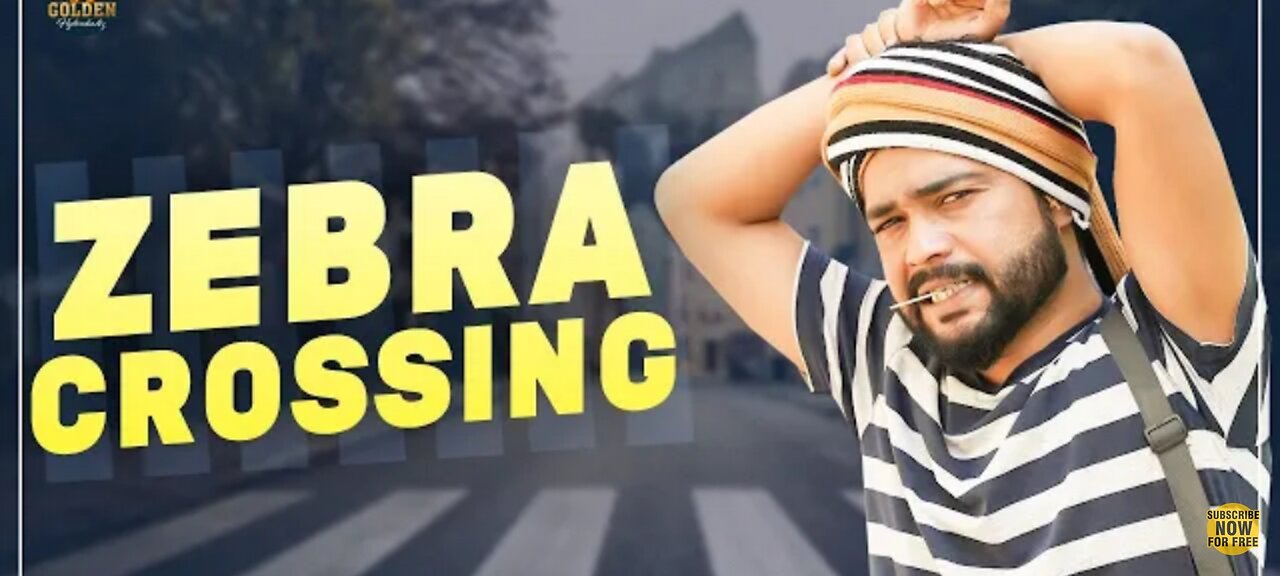 Zebra Crossing | Hyderabadi Latest Funny Video | Social Message Video | Hyderabadiz